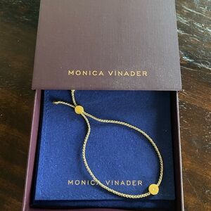 Monica Vinader Diamond Friendship Bracelet